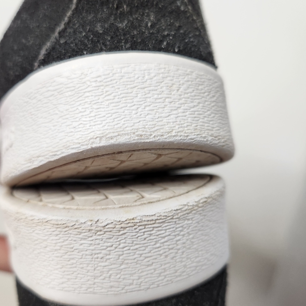 Adidas Black and White VL Court Sneakers Size 8 US - Picture 9 of 13